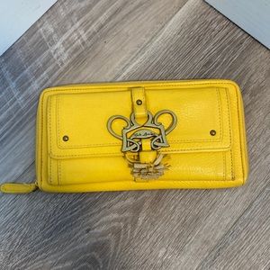 Yellow Kate Landry wallet